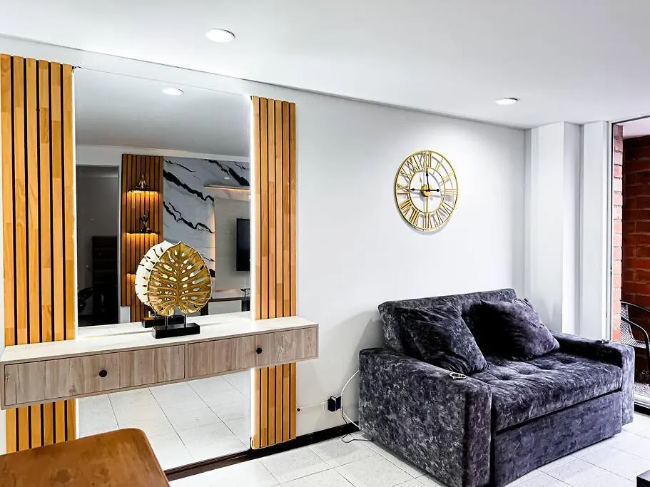 Апартаменты Exclusivo Apartamento En Poblado Con Ac A 1 Min Provenza Медельин Колумбия