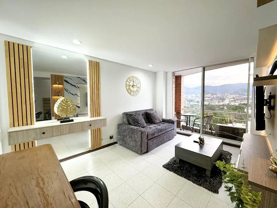 Апартаменты Exclusivo Apartamento En Poblado Con Ac A 1 Min Provenza Медельин Колумбия