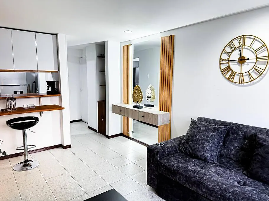 Апартаменты Exclusivo Apartamento En Poblado Con Ac A 1 Min Provenza Медельин